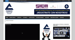 Desktop Screenshot of canacoculiacan.com